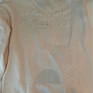 DANDY worldwide Let’s Watch the Sunset crewneck